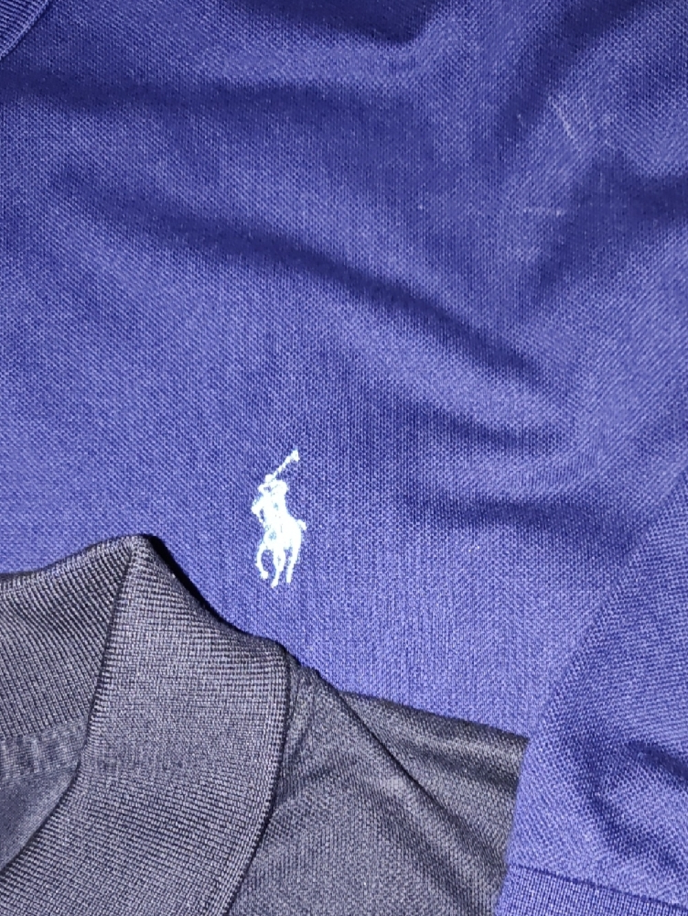 Polo Ralph Lauren Navy & Black Logo Polo Shirts - Picture 6 of 6